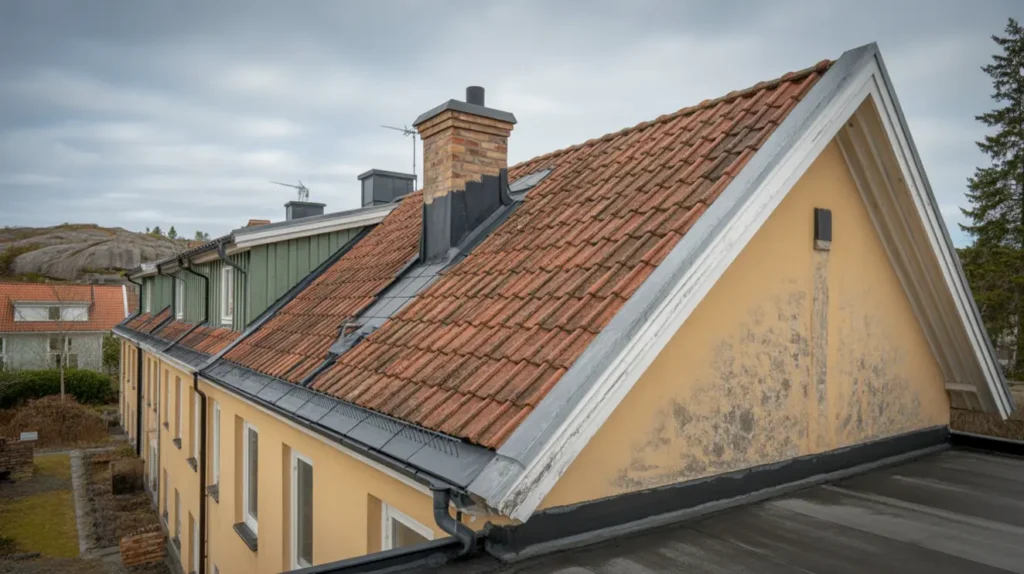 takrenovering av flerbostadshus i kortedala g teborg
